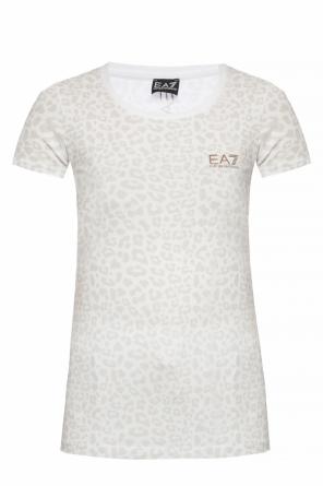 Patterned t-shirt with a logo, zdjęcie 1 Patterned t-shirt with a logo od EA7 Emporio Armani